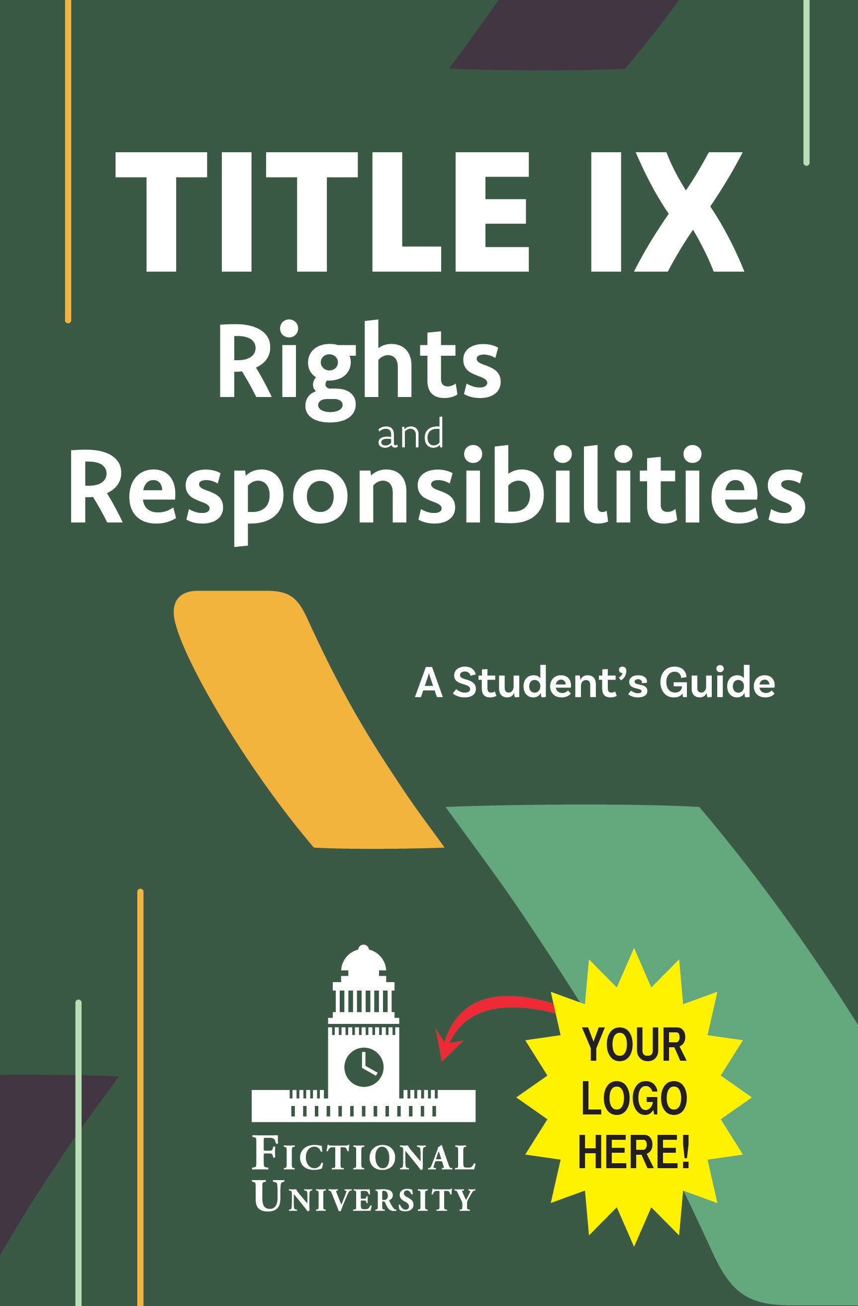 Title Ix Faq Title IX Rights and Responsibilities: A Student’s Guide – Brochure for