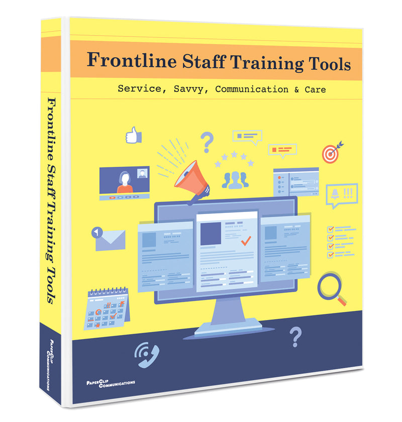 Frontline Staff Training Tools Binder